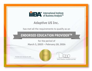Adaptive US EEP Certificate 2025